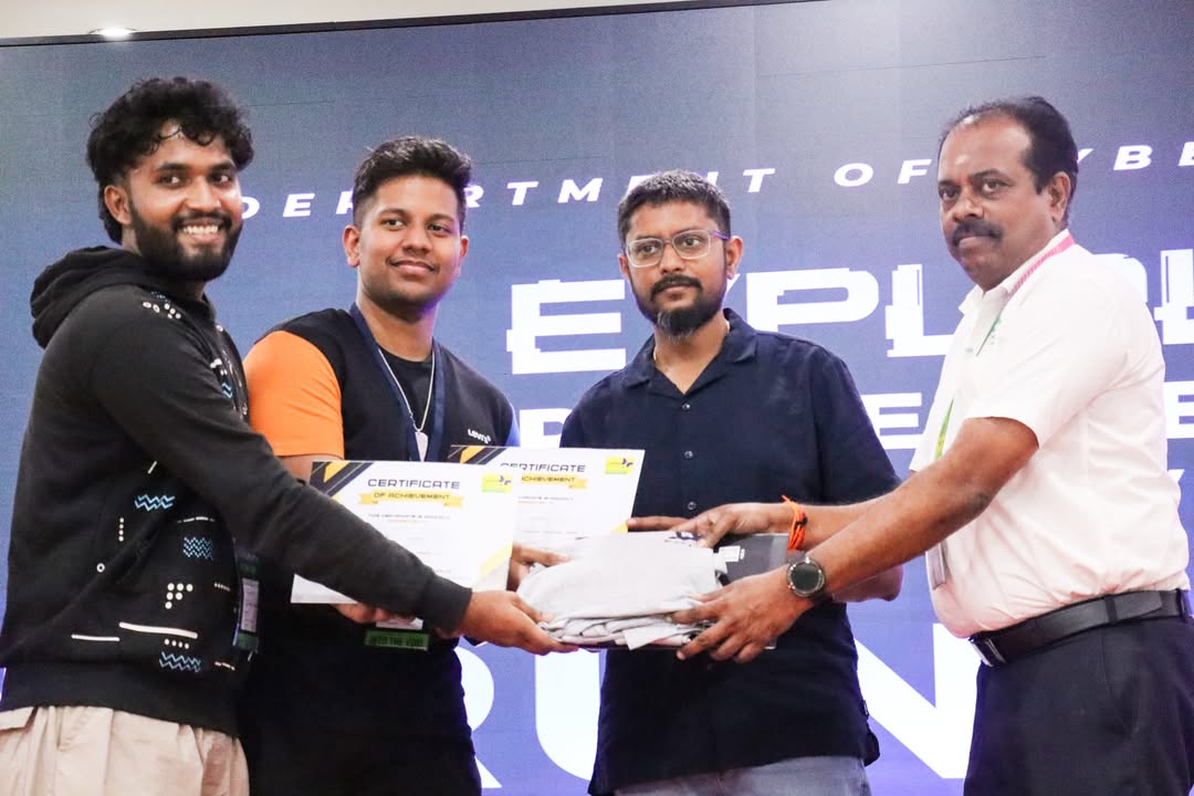 2nd Runner-up position in the National Level CTF