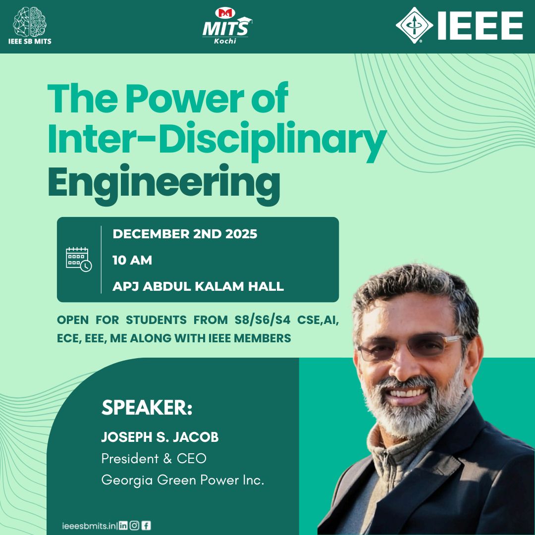 ✨ Expert Talk: The Power of Inter-Disciplinary Engineering