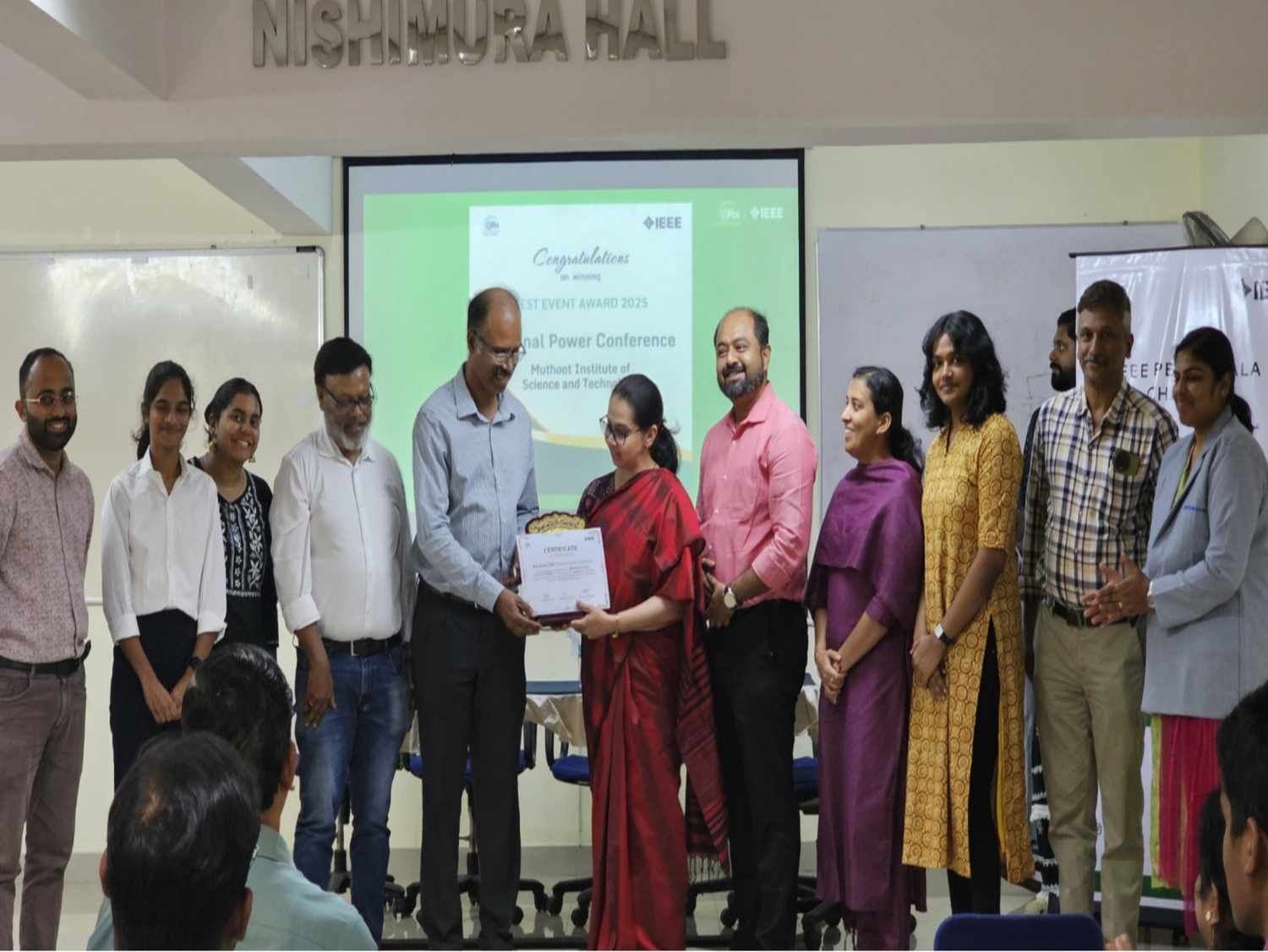 MITS received the Best Event Award 2025 by IEEE Power and Energy Society