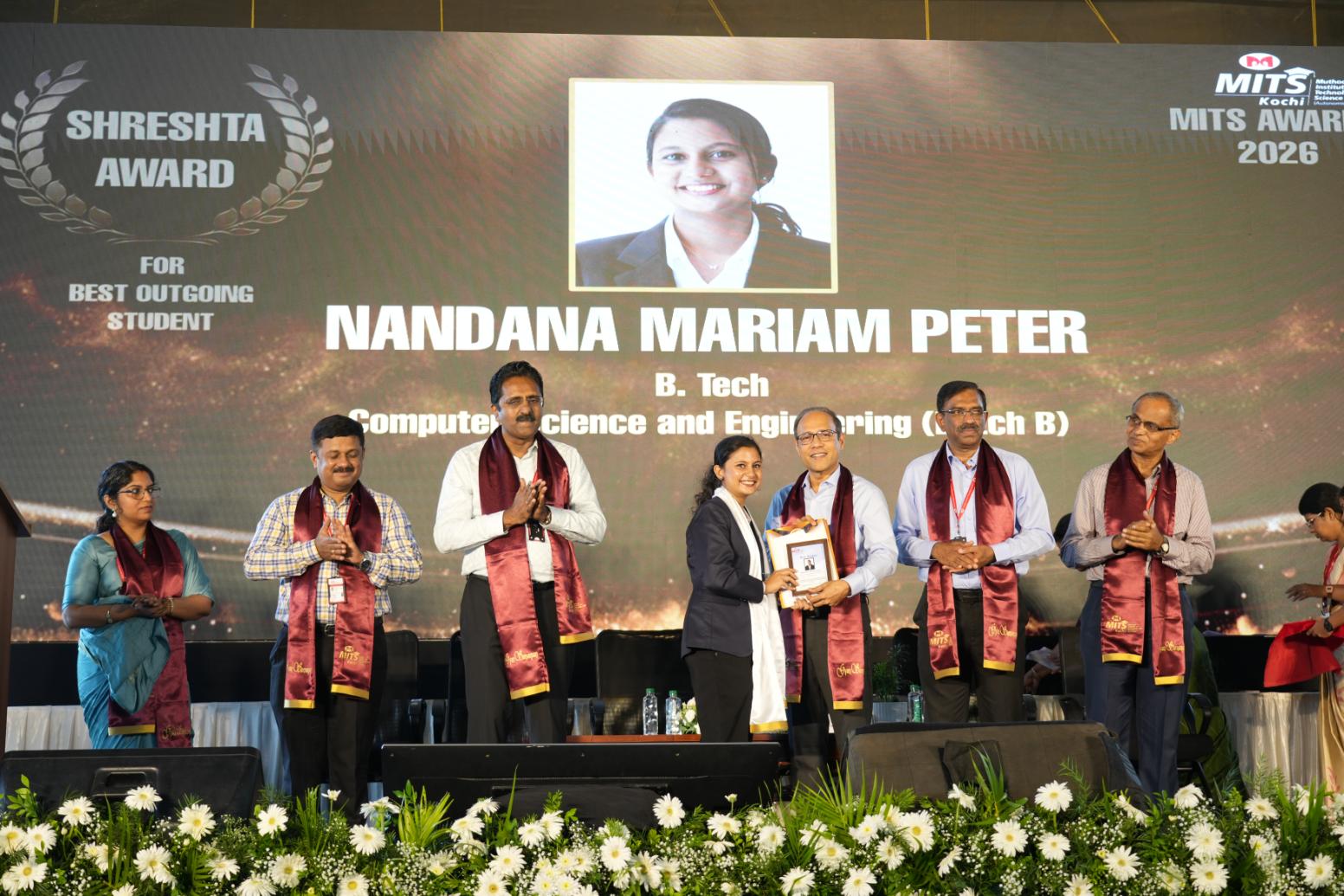 NANDANA MARIAM PETER_MITS SHRESHTA AWARD & MITS UNNATI AWARD 2026