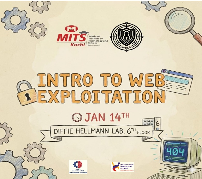 MCSC Club Conducts Hands-On Session on "Intro to Web Exploitation"