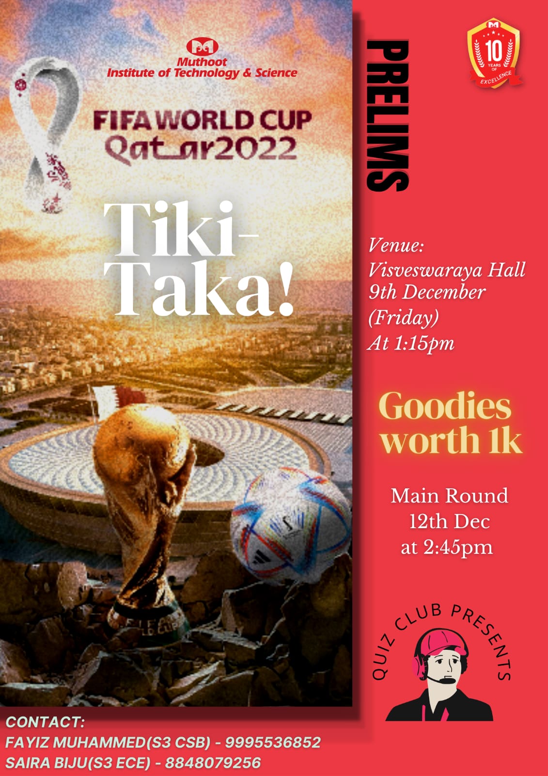Sports Quiz – “Tiki Taka”