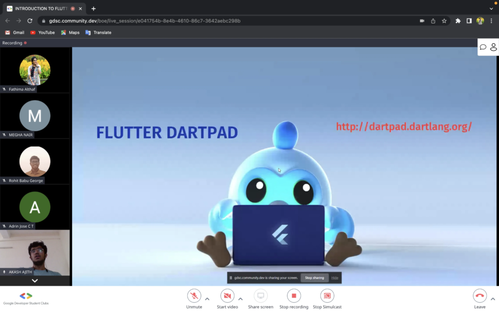 FLUTTER FORWARD EXTENDED – INTRODUCTION TO FLUTTER | DAY 1
