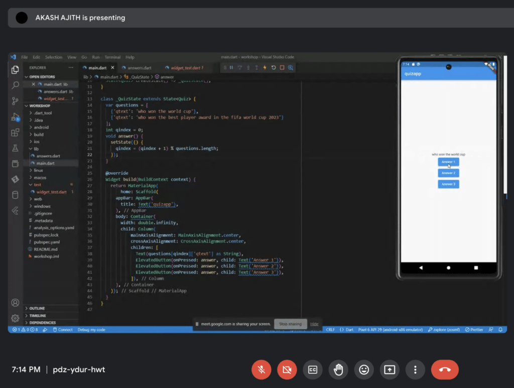 FLUTTER FORWARD EXTENDED -INTRODUCTION TO FLUTTER | DAY 2- Hands-On